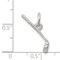 Sterling Silver Golf Club & Ball Charm Pendant Jewelry 19mm x 10mm